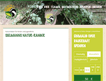 Tablet Screenshot of natur-ranger.de